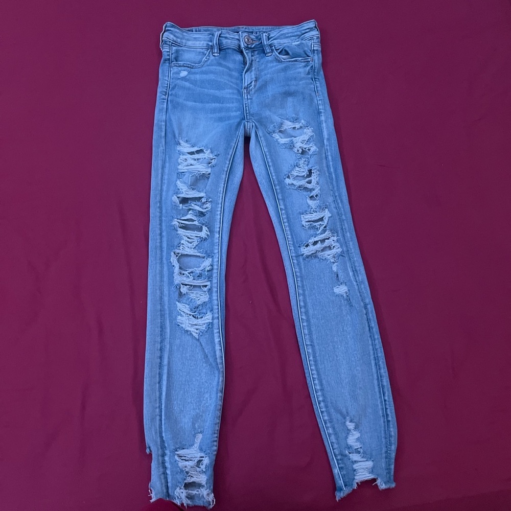 American Eagle Ripped Jeggings